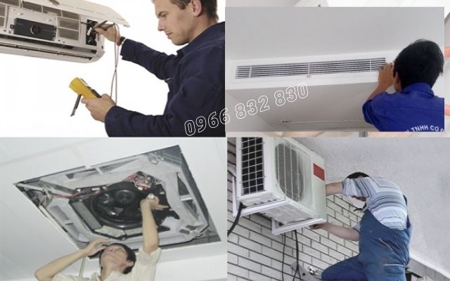 bảo dưỡng điều hòa âm trần tại hà Nội