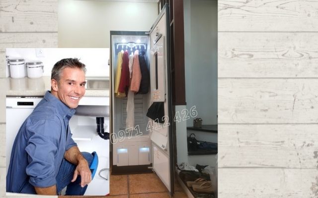sửa tủ chăm sóc quần áo thông minh chuyên nghiệp